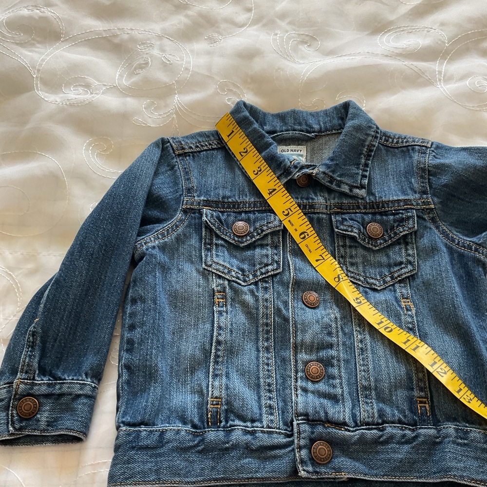 Old Navy Toddler Blue Size 18/24 Month Jean Style Jacket - Picture 12 of 13